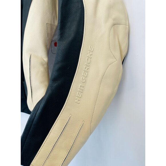 NWT Hein Gericke Women's Leather Motorcycle Jacket Sz 10 - Picture 3 of 11